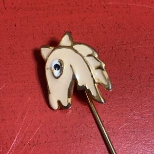 Horse stick pin. Lapel pin